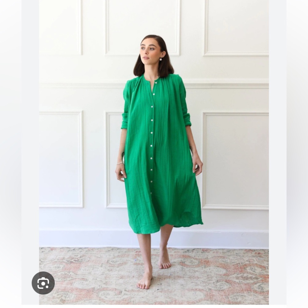 MILLE JASMINE MIDI DRESS IN EMERALD